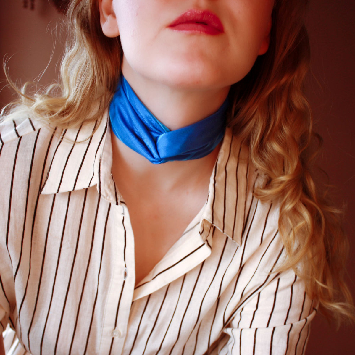 Silk Scarf No. 03 – Midnight Sister | 60x60cm | Limited Edition | Designed in Norway, Made in England